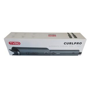 TYMO CURLPRO 1 Inch Automatic Curling Iron Ceramic Rotating Hair Curler Gray